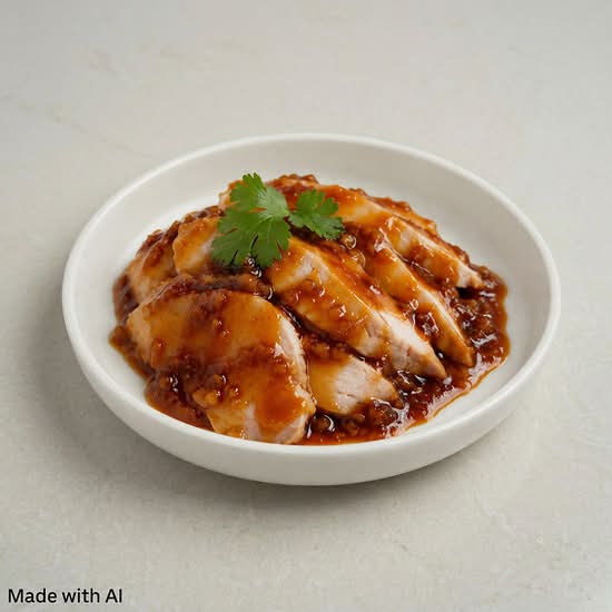 Chicken with Chill Sauce (Cold Dish) (口水雞)